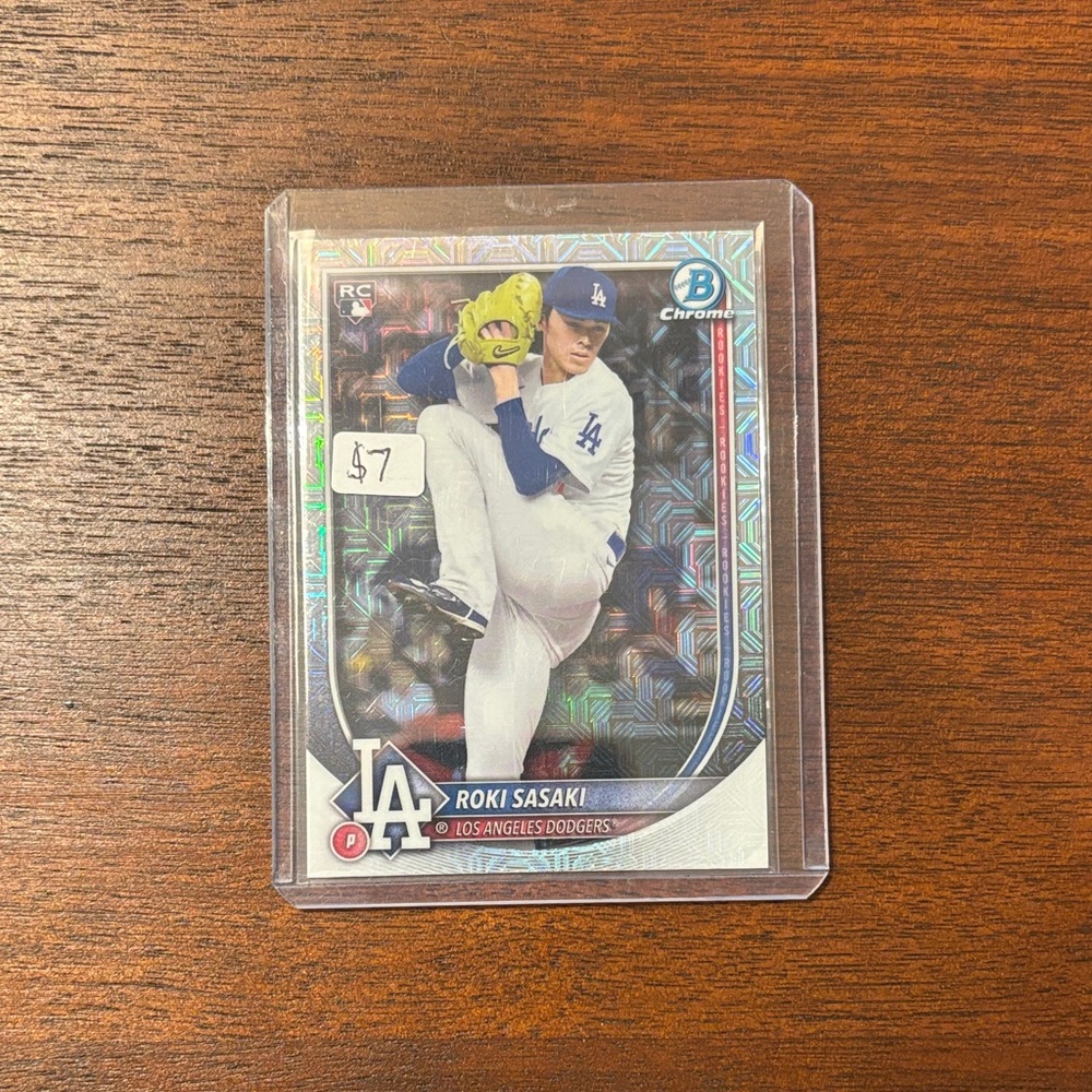 Roki Sasaki 2025 Bowman Mojo Rookie Card #12